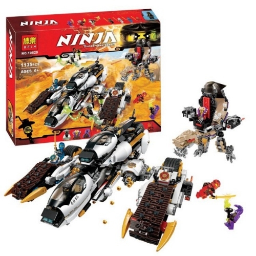 Конструктор Bela Ninja ''Внедорожник с суперсистемой маскировки'' 10529