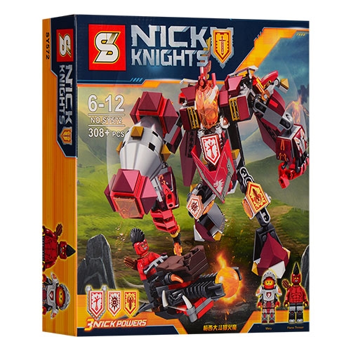 Конструктор Nexo Knights SY572 ''Робот-захватчик''