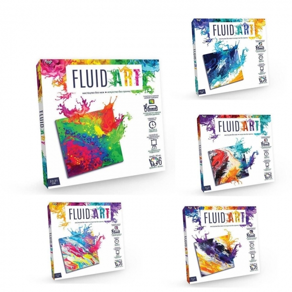 Креативное творчество ''Fluid ART'' FA-01-01.02.03.04.05