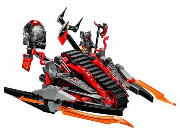 Конструктор Bela Ninja 10580 ''Алый захватчик''
