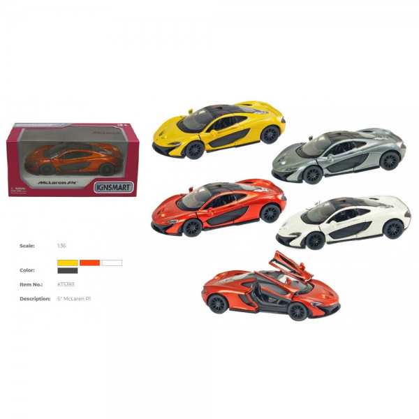 Машина метал KT5393W ''Kinsmart'' ''MCLAREN P1''