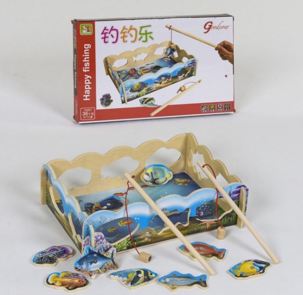 Деревянная игра Рыбалка C 39339