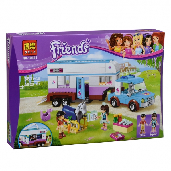 Конструктор ''Friends'' 10561 ''Ветеринарная машина для лошадок''