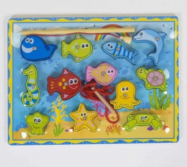 Деревянная игра Рыбалка С 39441