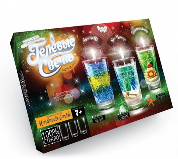 Набор для творчества ''Гелевые свечи'' GS-02-02