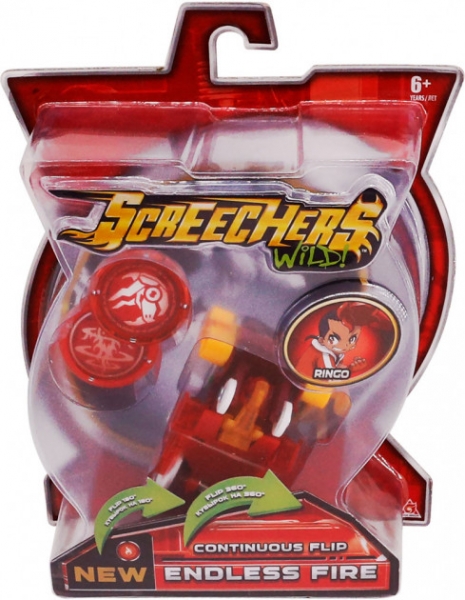 Машинка-трансформер SCREECHERS WILD! S2 L1 - ЭНДЛЕС ФАЙЭР EU684102